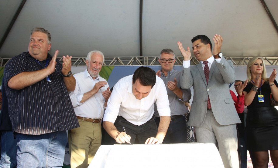 Governador Carlos Massa Ratinho Junior participa  em Ponta Grossa da inauguração do Parque Tecnológico. Ponta Grossa,23/10/2019 Foto:Jaelson Lucas / AEN