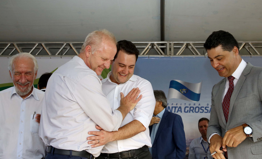 Governador Carlos Massa Ratinho Junior participa  em Ponta Grossa da inauguração do Parque Tecnológico. Ponta Grossa,23/10/2019 Foto:Jaelson Lucas / AEN