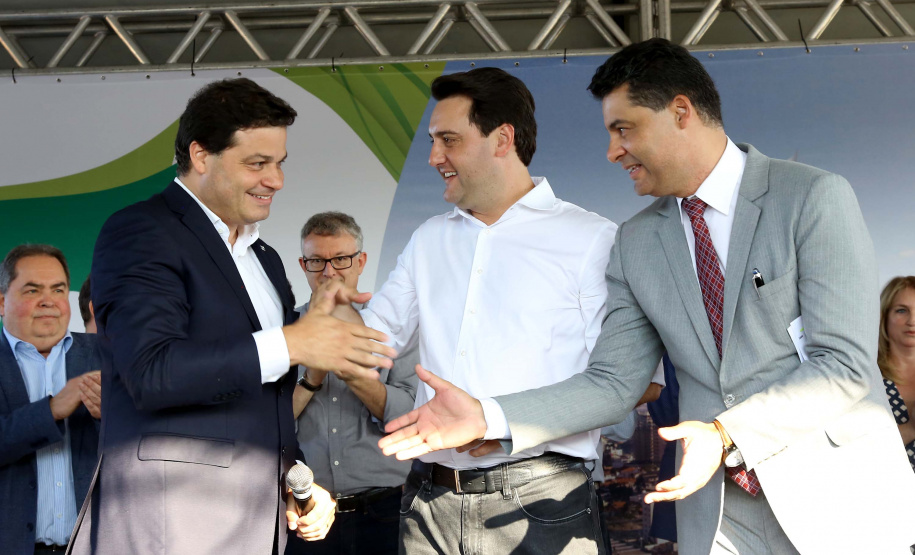 Governador Carlos Massa Ratinho Junior participa  em Ponta Grossa da inauguração do Parque Tecnológico. Ponta Grossa,23/10/2019 Foto:Jaelson Lucas / AEN