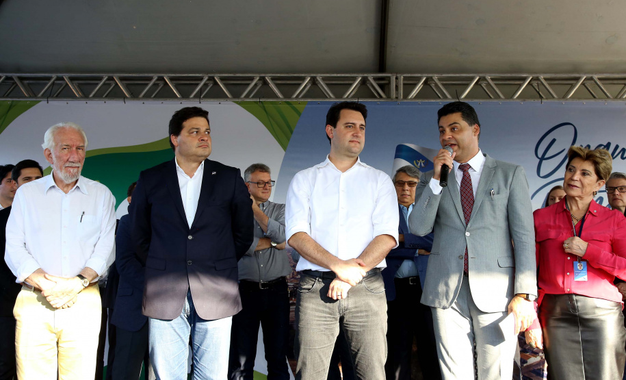 Governador Carlos Massa Ratinho Junior participa  em Ponta Grossa da inauguração do Parque Tecnológico. Ponta Grossa,23/10/2019 Foto:Jaelson Lucas / AEN