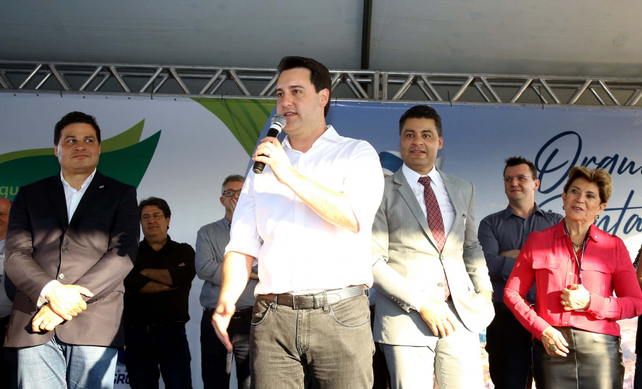Governador Carlos Massa Ratinho Junior participa  em Ponta Grossa da inauguração do Parque Tecnológico. Ponta Grossa,23/10/2019 Foto:Jaelson Lucas / AEN