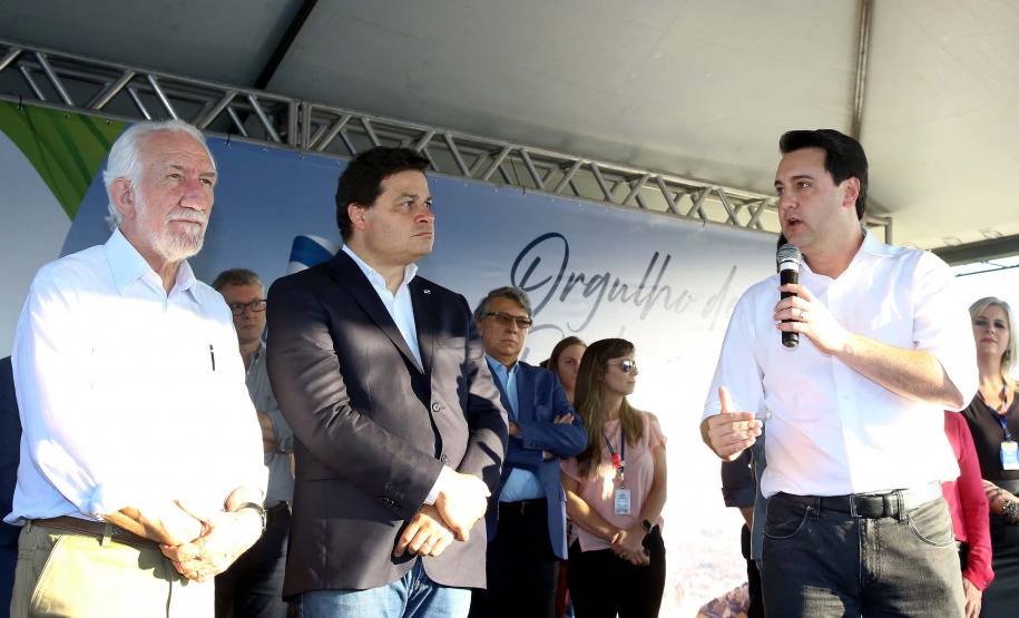 Governador Carlos Massa Ratinho Junior participa  em Ponta Grossa da inauguração do Parque Tecnológico. Ponta Grossa,23/10/2019 Foto:Jaelson Lucas / AEN
