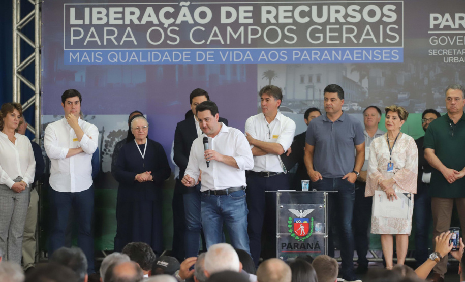 Nesta quinta-feira (24), dentro das atividades da transferência da sede do Governo do Estado para Ponta Grossa, o governador Carlos Massa Ratinho Junior anunciou as primeiras cidades que receberão condomínios para idosos