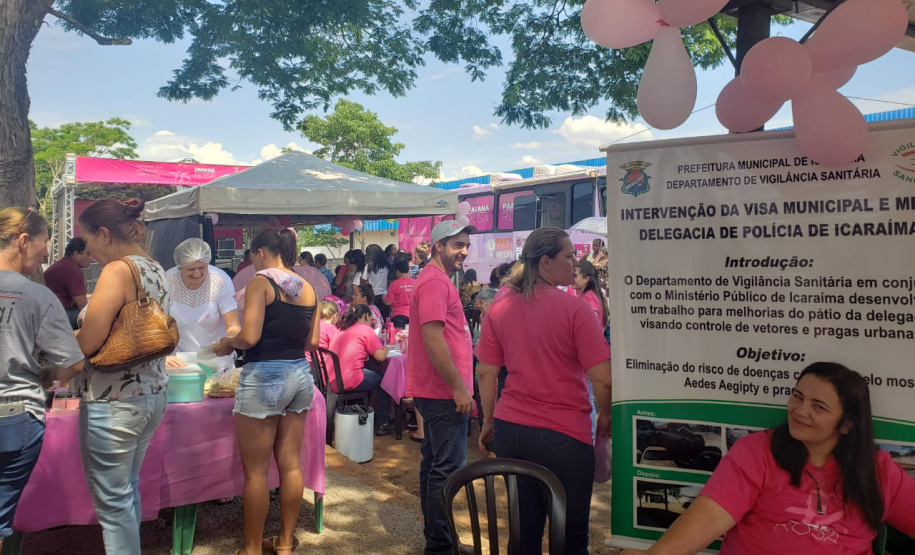Paraná Rosa já realizou e agendou mais de 7 mil exames que previnem doenças na mulher. Foto: Divulgação/SESA