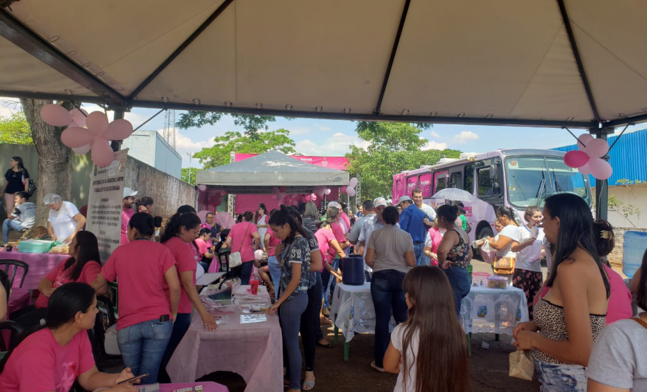Paraná Rosa já realizou e agendou mais de 7 mil exames que previnem doenças na mulher. Foto: Divulgação/SESA