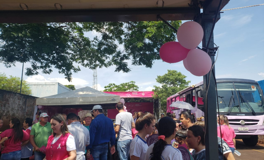 Paraná Rosa já realizou e agendou mais de 7 mil exames que previnem doenças na mulher. Foto: Divulgação/SESA