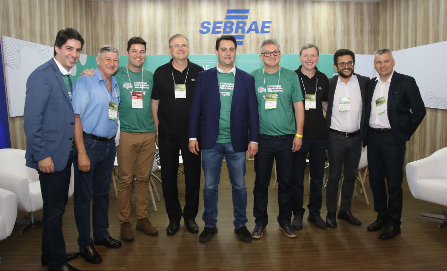 Governador Carlos Massa Ratinho Junior participa em Foz do Iguaçu, do Congresso Empresárial Paranaense. Foz do Iguaçu,25/10/2019 Foto:Jaelson Lucas / AEN