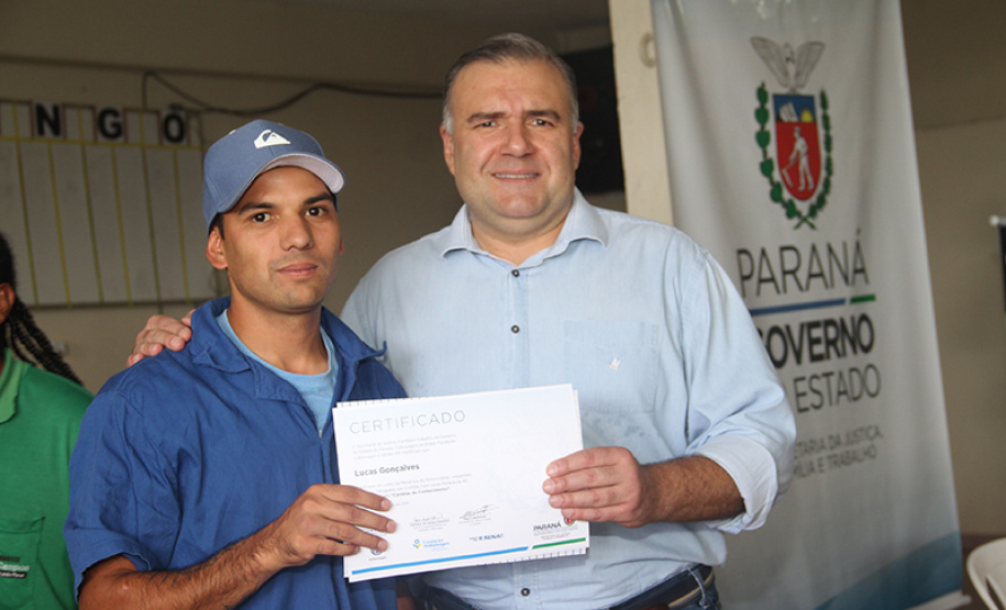 Programa Carretas do Conhecimento forma 1,1 mil alunos. Foto: SEJUF