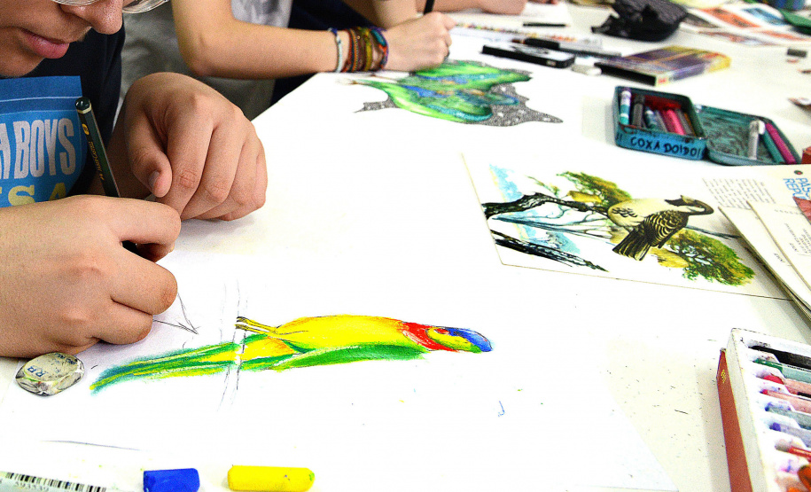 Encerra na próxima segunda-feira, 4 de novembro, o prazo de envio de material para 1º Concurso Paranaense de Desenho promovido pelo Centro Juvenil de Artes, da Secretaria de Estado da Comunicação Social e da Cultura. Voltada para crianças e adolescentes de 8 a 17 anos, essa primeira edição propõe como tema Heranças culturais do Paraná. O regulamento completo está disponível no site http://www.cjap.seec.pr.gov.br.Foto: Kraw Penas/SEEC