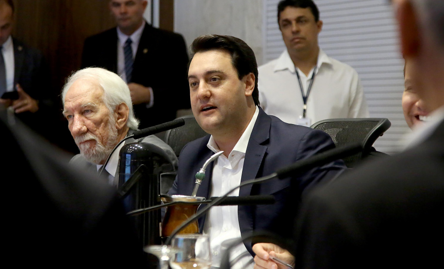 Governador Carlos Massa Ratinho Junior participa da reunião de secretários. Curitiba,29/10/2019 Foto:Jaelson Lucas / AEN