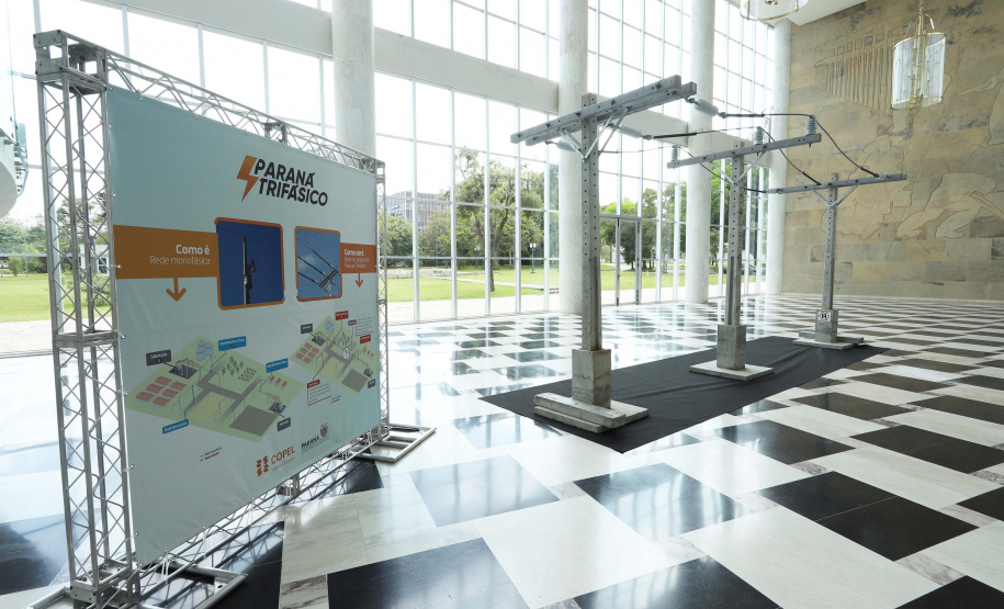 O governador Carlos Massa Ratinho Junior e o presidente da Copel, Daniel Slaviero, lançam nesta terça-feira (29) o Programa Paraná Trifásico, em Curitiba