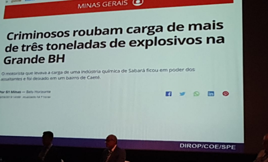 O Batalhão de Polícia Rodoviária (BPRv) participou do Seminário Raízen Sudeste, Roubos de Cargas, Fraudes e Delitos Conexos, realizado na cidade de Mairinque, no estado de São Paulo, terça-feira (29). No encontro foram discutidas estratégias de policiamento, inovações e tecnologias aplicáveis à segurança viária. O Paraná se destacou pelos baixos índices de roubos de carga: 3% de todos os crimes deste tipo no Brasil ocorreram em estradas estaduais paranaenses. Foto: Divulgação/SESP