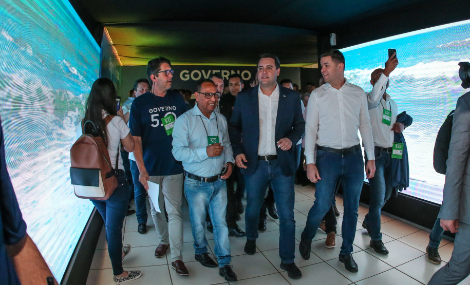 O governador Carlos Massa Ratinho Junior faz a abertura nesta quinta-feira (31),  do encontro de capacitação Governo 5.0 no Hotel Rafain Palace & Convention, em Foz do Iguaçu. Foz do Iguaçu, 17/10/2019 -  Foto: Geraldo Bubniak/AEN