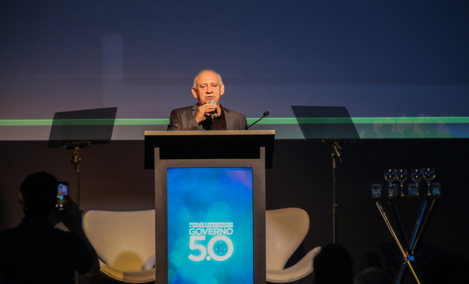 O governador Carlos Massa Ratinho Junior faz a abertura nesta quinta-feira (31),  do encontro de capacitação Governo 5.0 no Hotel Rafain Palace & Convention, em Foz do Iguaçu. Foz do Iguaçu, 17/10/2019 -  Foto: Geraldo Bubniak/AEN