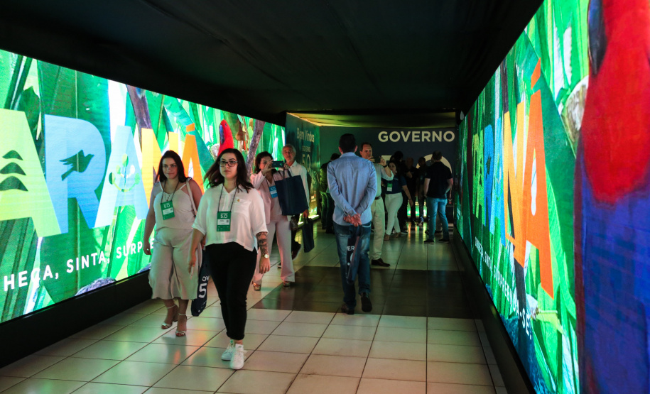 O governador Carlos Massa Ratinho Junior faz a abertura nesta quinta-feira (31),  do encontro de capacitação Governo 5.0 no Hotel Rafain Palace & Convention, em Foz do Iguaçu. Foz do Iguaçu, 17/10/2019 -  Foto: Geraldo Bubniak/AEN
