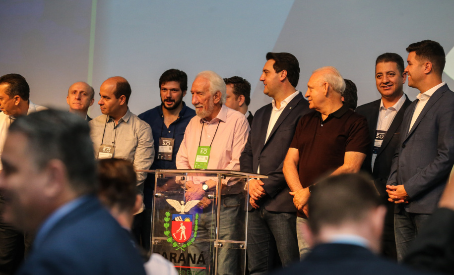 O governador Carlos Massa Ratinho Junior faz a abertura nesta quinta-feira (31),  do encontro de capacitação Governo 5.0 no Hotel Rafain Palace & Convention, em Foz do Iguaçu. Foz do Iguaçu, 17/10/2019 -  Foto: Geraldo Bubniak/AEN