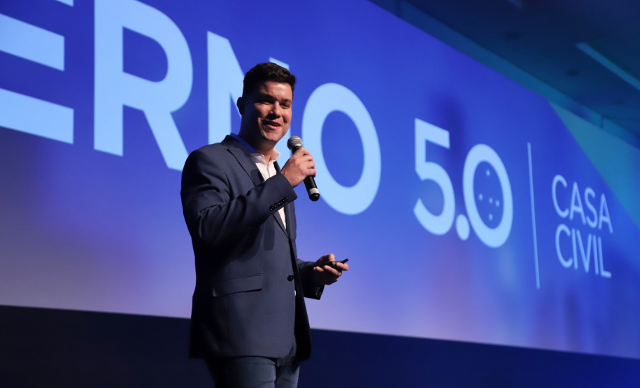 O Paraná tem o melhor desempenho de investimento público do Brasil. De acordo com o chefe da Casa Civil, Guto Silva, o Estado vai fechar 2019 com aplicações da ordem de R$ 1,5 bilhão, entre recursos do Tesouro e de empresas públicas. Foto: José Fernando Ogura/AEN