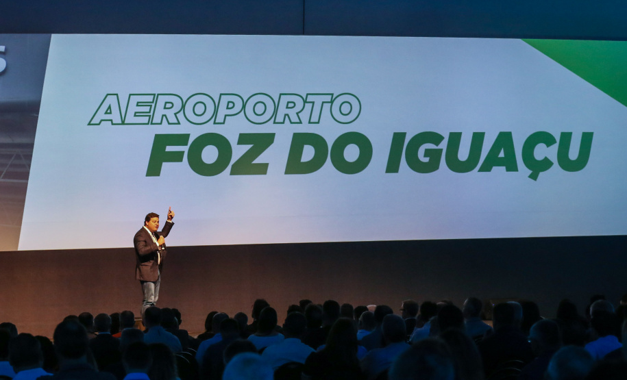 O governador Carlos Massa Ratinho Junior participa nesta quinta-feira (31), do encontro de capacitação Governo 5.0 no Hotel Rafain Palace & Convention, em Foz do Iguaçu. Foz do Iguaçu, 31/10/2019 - Foto: Geraldo Bubniak/AEN
