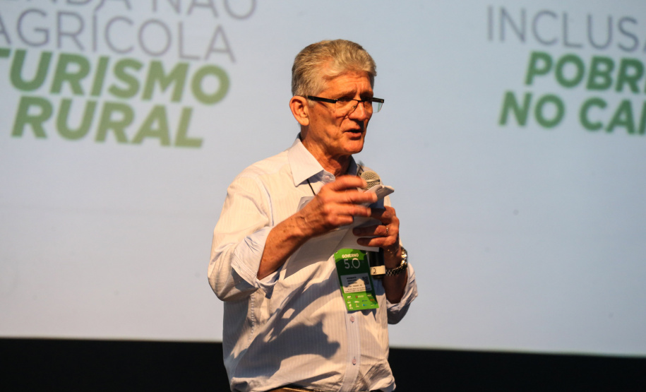 Secretário de Estado da Agricultura e do AbastecimentoNorberto Ortigaraparticipa nesta quinta-feira (31),  do encontro de capacitação Governo 5.0 no Hotel Rafain Palace & Convention, em Foz do Iguaçu. Foz do Iguaçu, 31/10/2019 -  Foto: Geraldo Bubniak/AEN