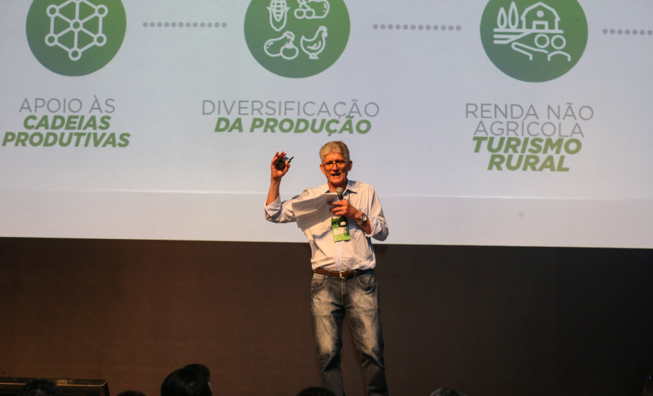 Secretário de Estado da Agricultura e do AbastecimentoNorberto Ortigaraparticipa nesta quinta-feira (31),  do encontro de capacitação Governo 5.0 no Hotel Rafain Palace & Convention, em Foz do Iguaçu. Foz do Iguaçu, 31/10/2019 -  Foto: Geraldo Bubniak/AEN