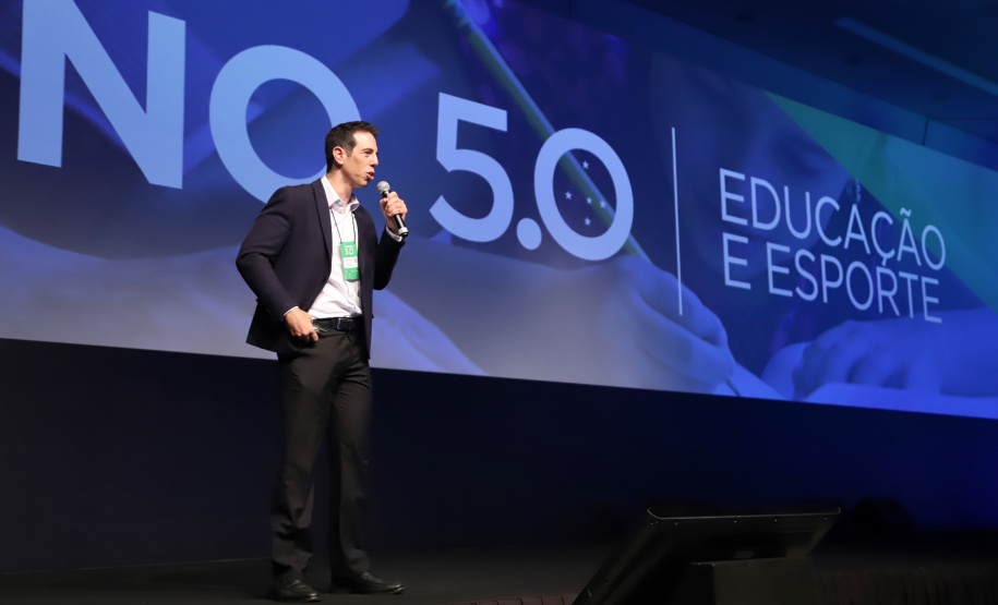 Secretário de Estado da EducaçãoRenato Feder  participa nesta quinta-feira (31),  do encontro de capacitação Governo 5.0 no Hotel Rafain Palace & Convention, em Foz do Iguaçu. Foz do Iguaçu, 31/10/2019.Foto: José Fernando Ogura/AEN