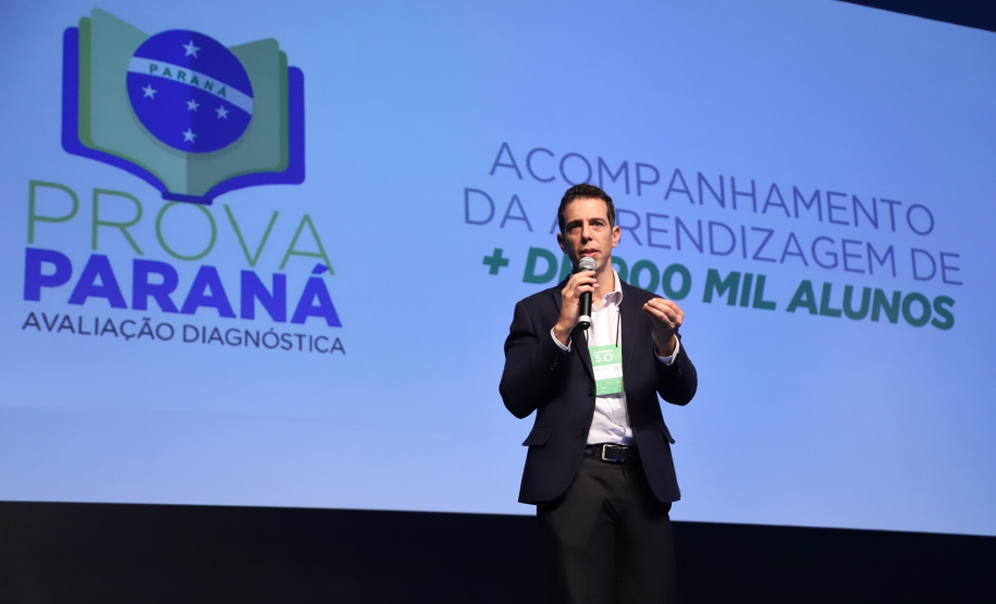 Secretário de Estado da EducaçãoRenato Feder  participa nesta quinta-feira (31),  do encontro de capacitação Governo 5.0 no Hotel Rafain Palace & Convention, em Foz do Iguaçu. Foz do Iguaçu, 31/10/2019.Foto: José Fernando Ogura/AEN