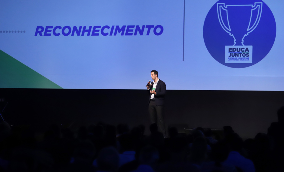 Secretário de Estado da EducaçãoRenato Feder  participa nesta quinta-feira (31),  do encontro de capacitação Governo 5.0 no Hotel Rafain Palace & Convention, em Foz do Iguaçu. Foz do Iguaçu, 31/10/2019.Foto: José Fernando Ogura/AEN