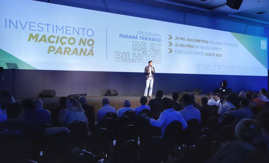 Com parceria da Copel, o Governo do Paraná lançou nesta quinta-feira (31) o Programa Ilumina Paraná, que vai permitir que municípios do Estado modernizem seus sistemas de iluminação pública – aumentando a segurança e reduzindo a conta de energia elétrica. Foto: José Fernando Ogura/AEN