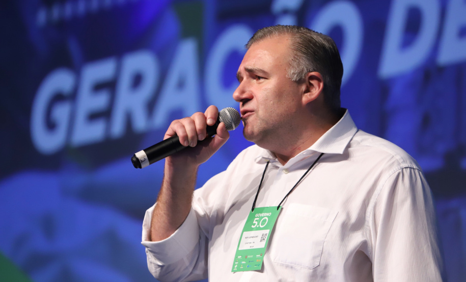 Secretário de Estado Da Justiça,  Trabalho e Família Ney Leprevost  participa nesta quinta-feira (31),  do encontro de capacitação Governo 5.0 no Hotel Rafain Palace & Convention, em Foz do Iguaçu. Foz do Iguaçu, 31/10/2019 -  Foto:José Fernando Ogura/AEN