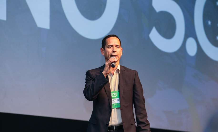 o Secretário de Estado da Segurança PúblicaCel. Marinho participa nesta quinta-feira (31),  do encontro de capacitação Governo 5.0 no Hotel Rafain Palace & Convention, em Foz do Iguaçu. Foz do Iguaçu, 31/10/2019 -  Foto: Geraldo Bubniak/AEN