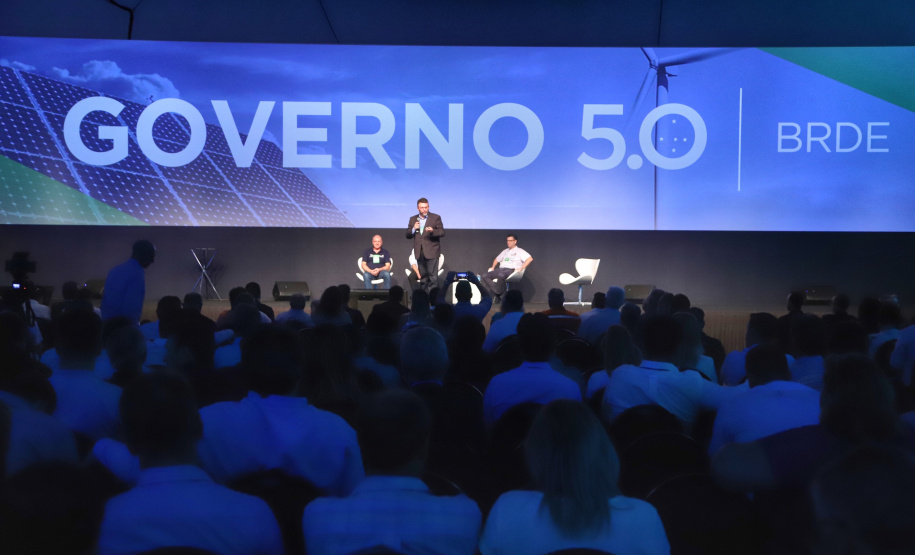 Wilson Bley,  Diretor BRDE  participa nesta quinta-feira (31),  do encontro de capacitação Governo 5.0 no Hotel Rafain Palace & Convention, em Foz do Iguaçu. Foz do Iguaçu, 31/10/2019 -  Foto: José Fernando Ogura/AEN