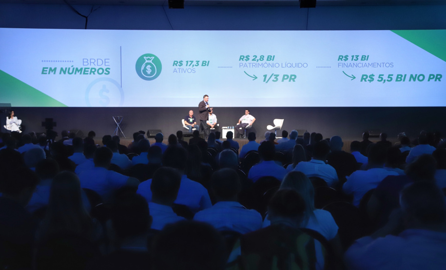 Wilson Bley,  Diretor BRDE  participa nesta quinta-feira (31),  do encontro de capacitação Governo 5.0 no Hotel Rafain Palace & Convention, em Foz do Iguaçu. Foz do Iguaçu, 31/10/2019 -  Foto: José Fernando Ogura/AEN