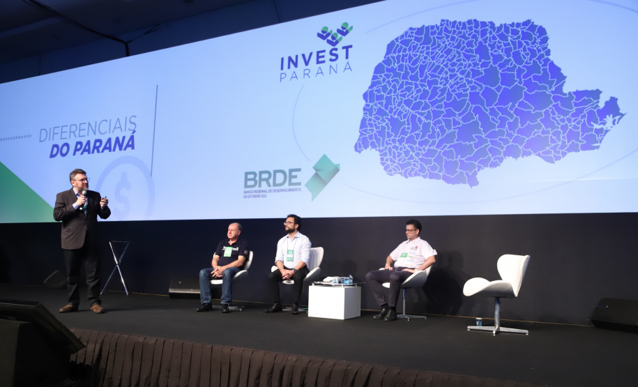 Wilson Bley,  Diretor BRDE  participa nesta quinta-feira (31),  do encontro de capacitação Governo 5.0 no Hotel Rafain Palace & Convention, em Foz do Iguaçu. Foz do Iguaçu, 31/10/2019 -  Foto: José Fernando Ogura/AEN