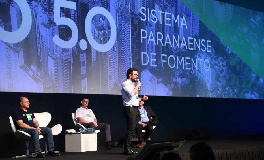 Heraldo Neves, Diretor da Fomento Paraná participa nesta quinta-feira (31),  do encontro de capacitação Governo 5.0 no Hotel Rafain Palace & Convention, em Foz do Iguaçu. Foz do Iguaçu, 31/10/2019 -  Foto: José Fernando Ogura/AEN