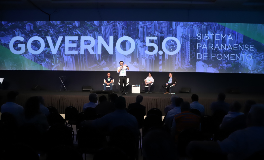 Heraldo Neves, Diretor da Fomento Paraná participa nesta quinta-feira (31),  do encontro de capacitação Governo 5.0 no Hotel Rafain Palace & Convention, em Foz do Iguaçu. Foz do Iguaçu, 31/10/2019 -  Foto: José Fernando Ogura/AEN