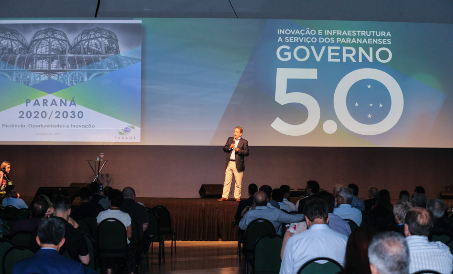 Economista Paulo Rabello, participa nesta quinta-feira (31),  do encontro de capacitação Governo 5.0 no Hotel Rafain Palace & Convention, em Foz do Iguaçu. Foz do Iguaçu, 31/10/2019 -  Foto: Geraldo Bubniak/AEN