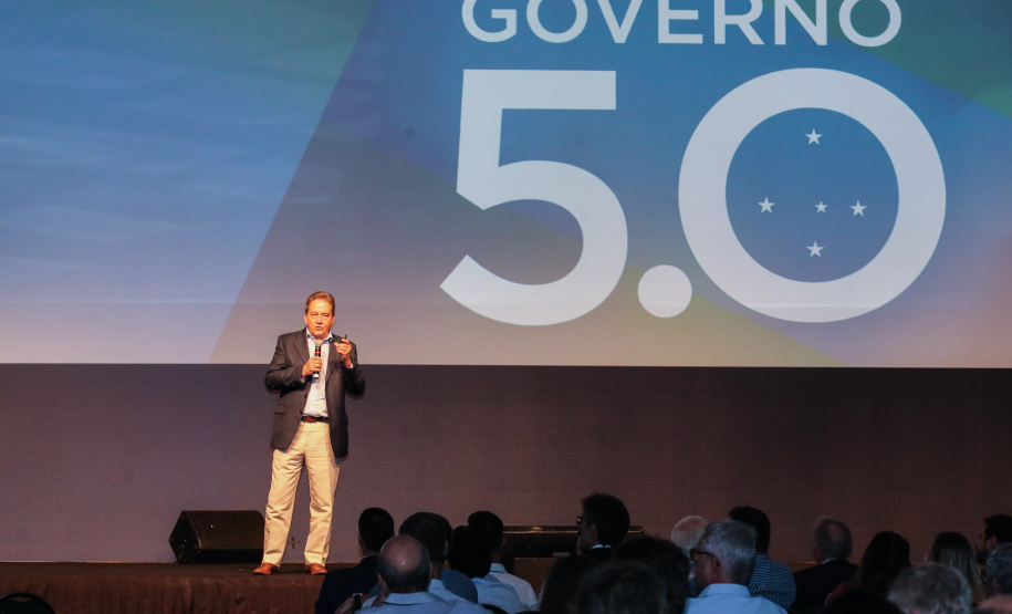 Economista Paulo Rabello, participa nesta quinta-feira (31),  do encontro de capacitação Governo 5.0 no Hotel Rafain Palace & Convention, em Foz do Iguaçu. Foz do Iguaçu, 31/10/2019 -  Foto: Geraldo Bubniak/AEN