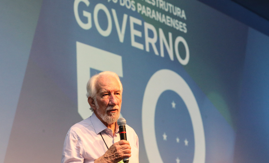 O vice-governador Darci Piana participa nesta sexta-feira (01), do encontro de capacitação Governo 5.0 no Hotel Rafain Palace & Convention, em Foz do Iguaçu. Foz do Iguaçu, 01/11/2019 - Foto: Geraldo Bubniak/AEN