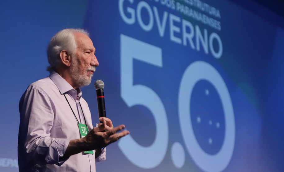 O vice-governador Darci Piana participa nesta sexta-feira (01), do encontro de capacitação Governo 5.0 no Hotel Rafain Palace & Convention, em Foz do Iguaçu. Foz do Iguaçu, 01/11/2019 - Foto: José Fernando Ogura/AEN