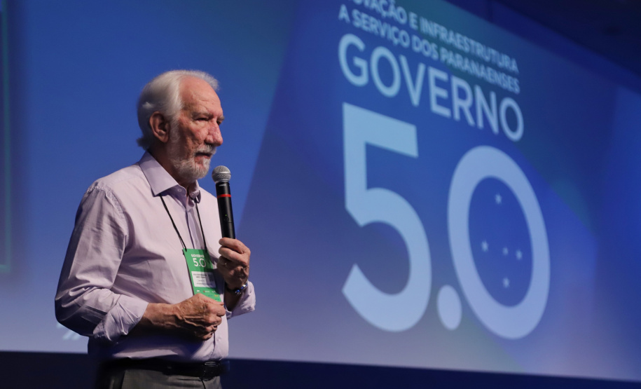 O vice-governador Darci Piana participa nesta sexta-feira (01), do encontro de capacitação Governo 5.0 no Hotel Rafain Palace & Convention, em Foz do Iguaçu. Foz do Iguaçu, 01/11/2019 - Foto: José Fernando Ogura/AEN