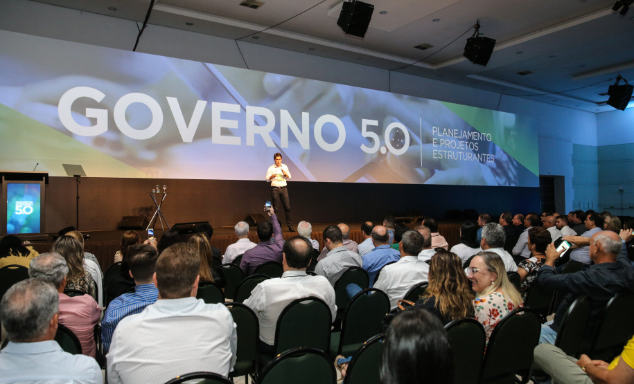 O secretário do Planejamento e Projetos Estruturantes - Valdemar Bernardo Jorge participa nesta sexta-feira (01),  do encontro de capacitação Governo 5.0 no Hotel Rafain Palace & Convention, em Foz do Iguaçu. Foz do Iguaçu, 01/11/2019 -  Foto: Geraldo Bubniak/AEN