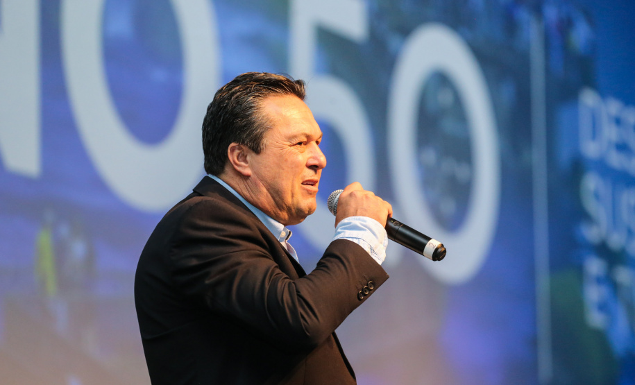 O secretário do Desenvolvimento Sustentável e do Turismo, Márcio Nunes participa nesta sexta-feira (01), do encontro de capacitação Governo 5.0 no Hotel Rafain Palace & Convention, em Foz do Iguaçu. Foz do Iguaçu, 01/11/2019 - Foto: Geraldo Bubniak/AEN