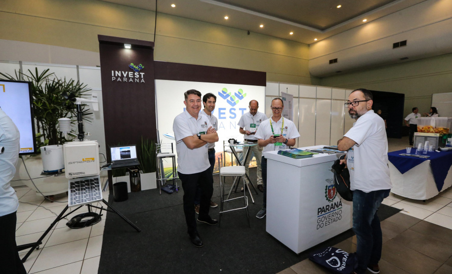 Stands das secretarias nesta quinta-feira (31),  no encontro de capacitação Governo 5.0 no Hotel Rafain Palace & Convention, em Foz do Iguaçu. Foz do Iguaçu, 31/10/2019 -  Foto: Geraldo Bubniak/AEN