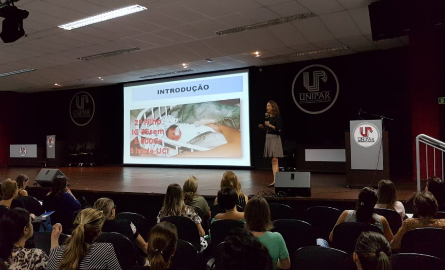 A Secretaria de Estado da Saúde (Sesa) iniciou nesta sexta-feira (1), encontros Macrorregionais para qualificação da atenção materno-infantil. O primeiro evento está sendo realizado em Cascavel, Região Oeste do Estado. Foto: Divulgação/SESA