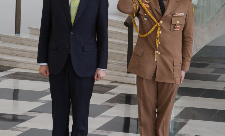 Vice-governador Darci Piana recebe o embaixador da Coreia do Sul,  Chan-Woo Kim. Curitiba,01/11/2019 - Foto: Ari Dias/AEN