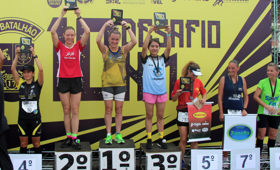 Dezenas de atletas participam do Desafio 10 Km do 17º Batalhão de Polícia Militar. Foto:Soldado Ismael Ponchio
