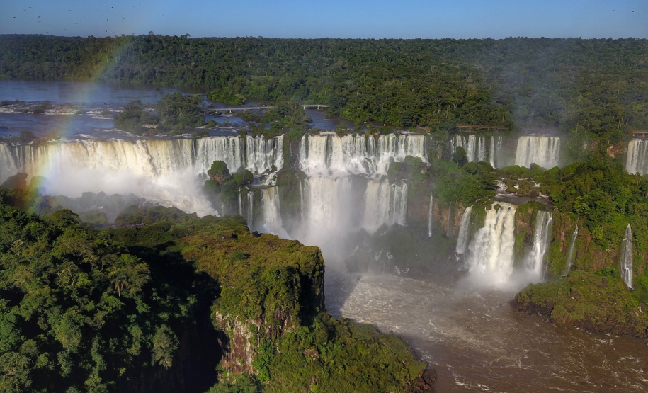 04/2019 - Foz do Iguaçu - Cataratas Foto: José Fernando Ogura/ANPr