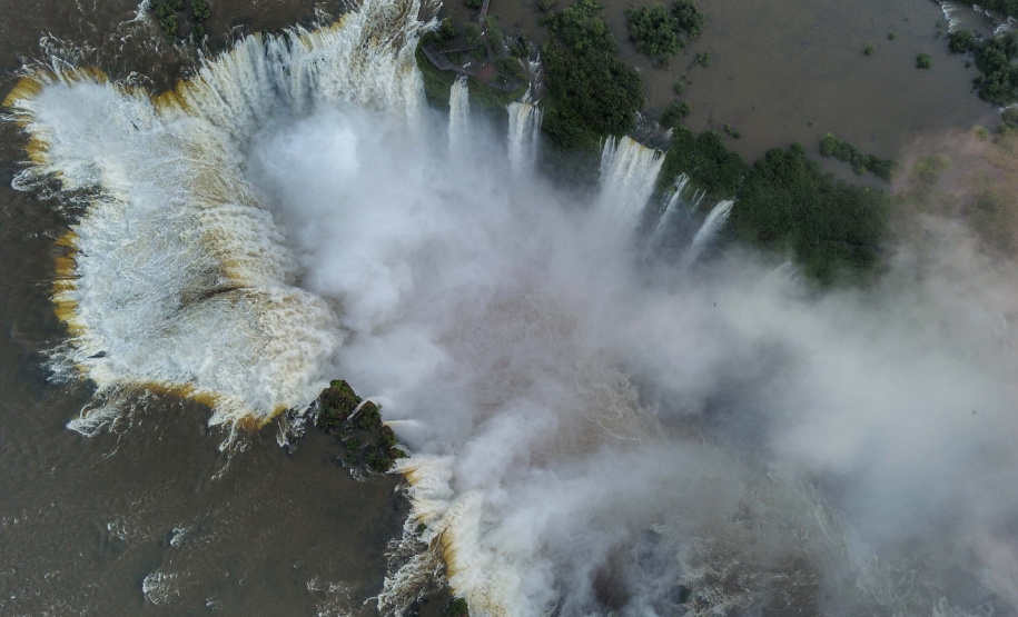 04/2019 - Foz do Iguaçu - Cataratas Foto: José Fernando Ogura/ANPr