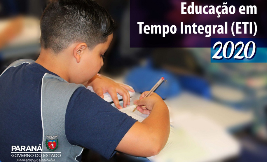Paraná amplia oferta de educação integral para 2020. Foto:SEED