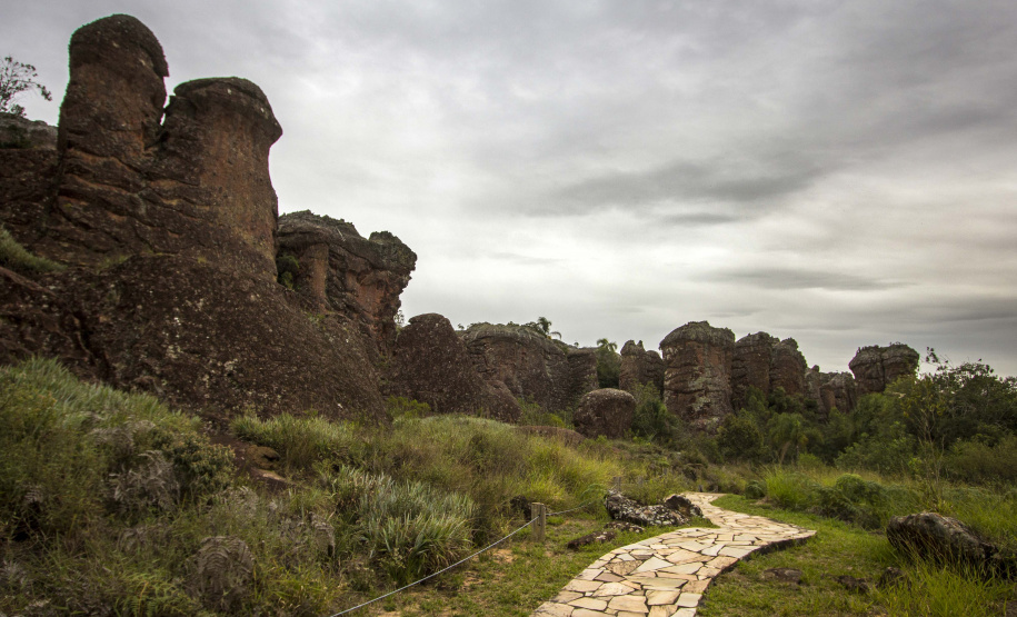 Parque Estadual Vilha Velha. Ponta Grossa, 30/05/2015. Foto: Pedro Ribas/Arquivo/AEN